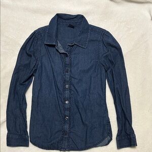 GAP Kids Blue Button Down Shirt